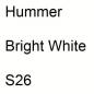 Preview: Hummer, Bright White, S26.